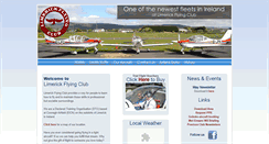 Desktop Screenshot of limerickflyingclub.com